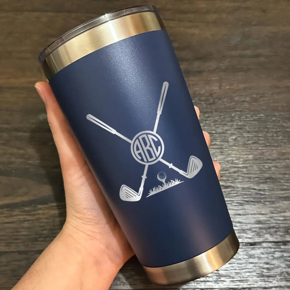 Personalize 20oz Golf Name Tumbler