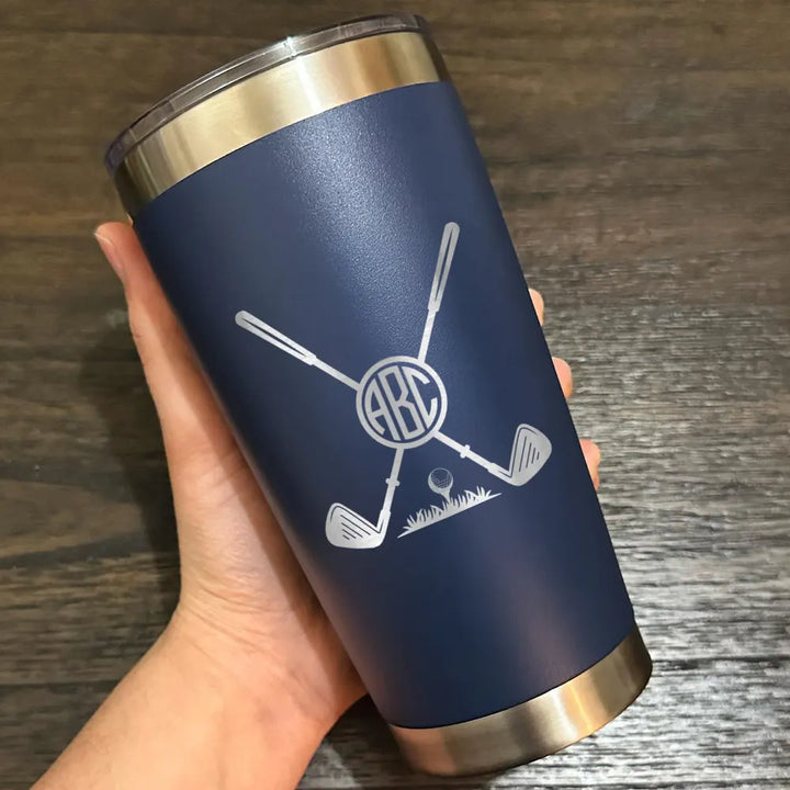 Personalize 20oz Golf Name Tumbler