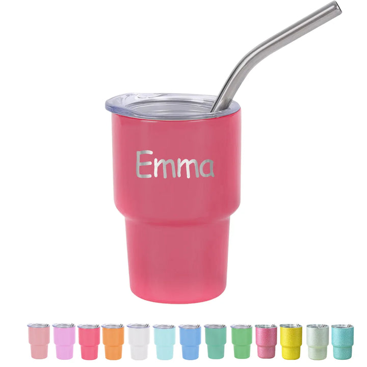 Personalized 3oz Mini Name Tumbler Shot Glass